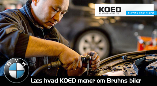 Hvad mener KOED om Bruhns Biler - BMW mekaniker